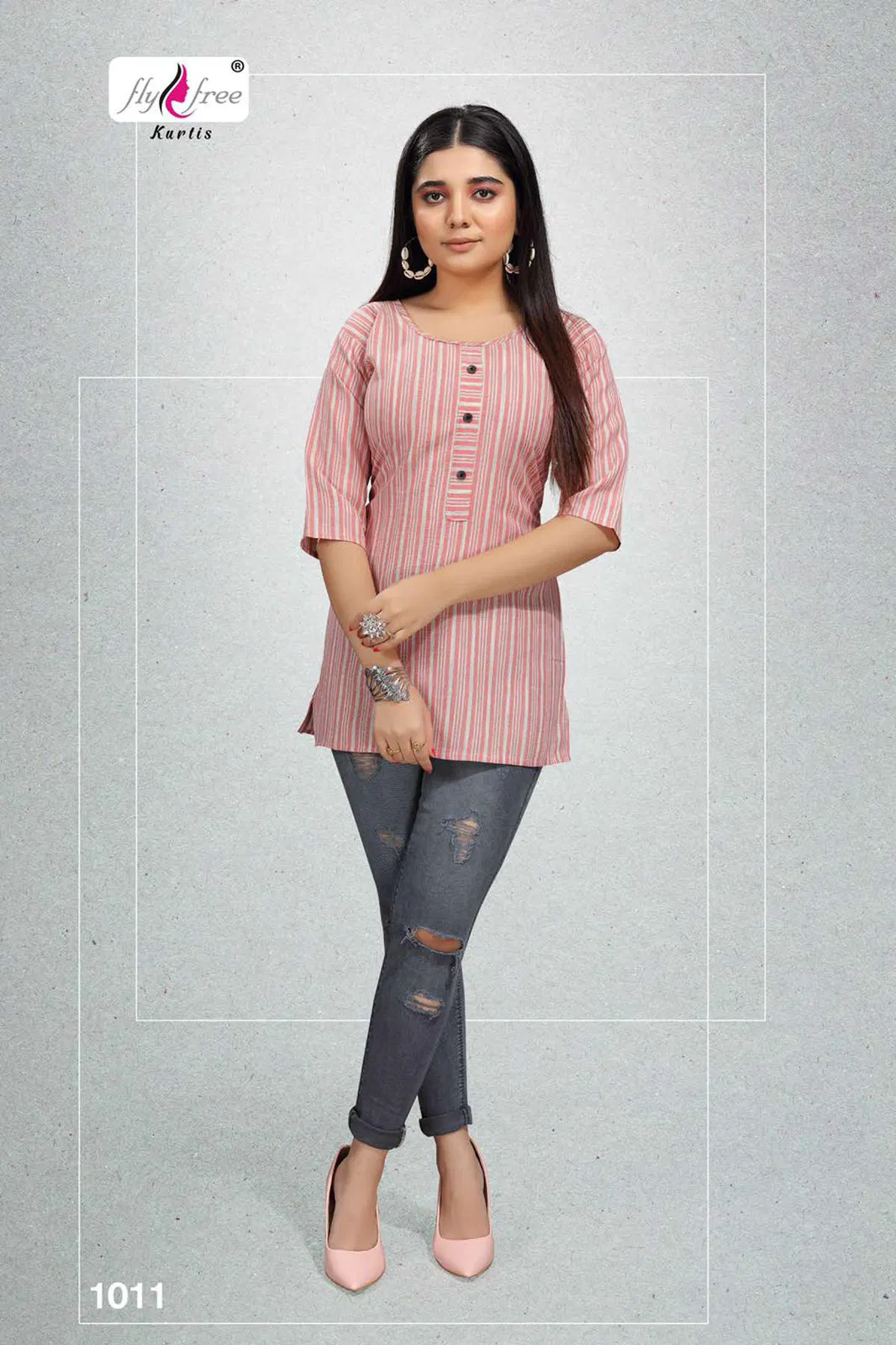 Fly Free One Plus 3 Latest Casual Regular Wear Ladies Top Collection